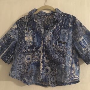 Vintage Rockies crop top